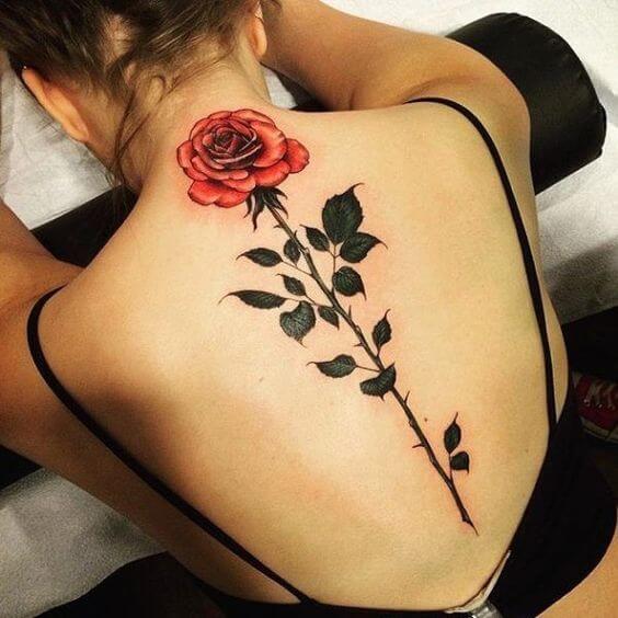 Tattoo Ideas at the Back for Women