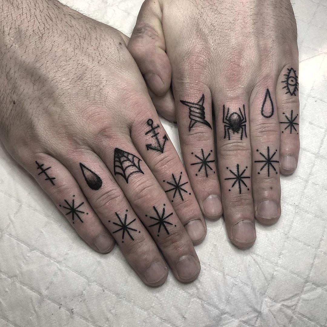 Finger Tattoo Ideas for Men