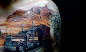 Trucking Tattoo Ideas