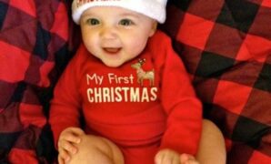 Newborn My First Christmas Outfits