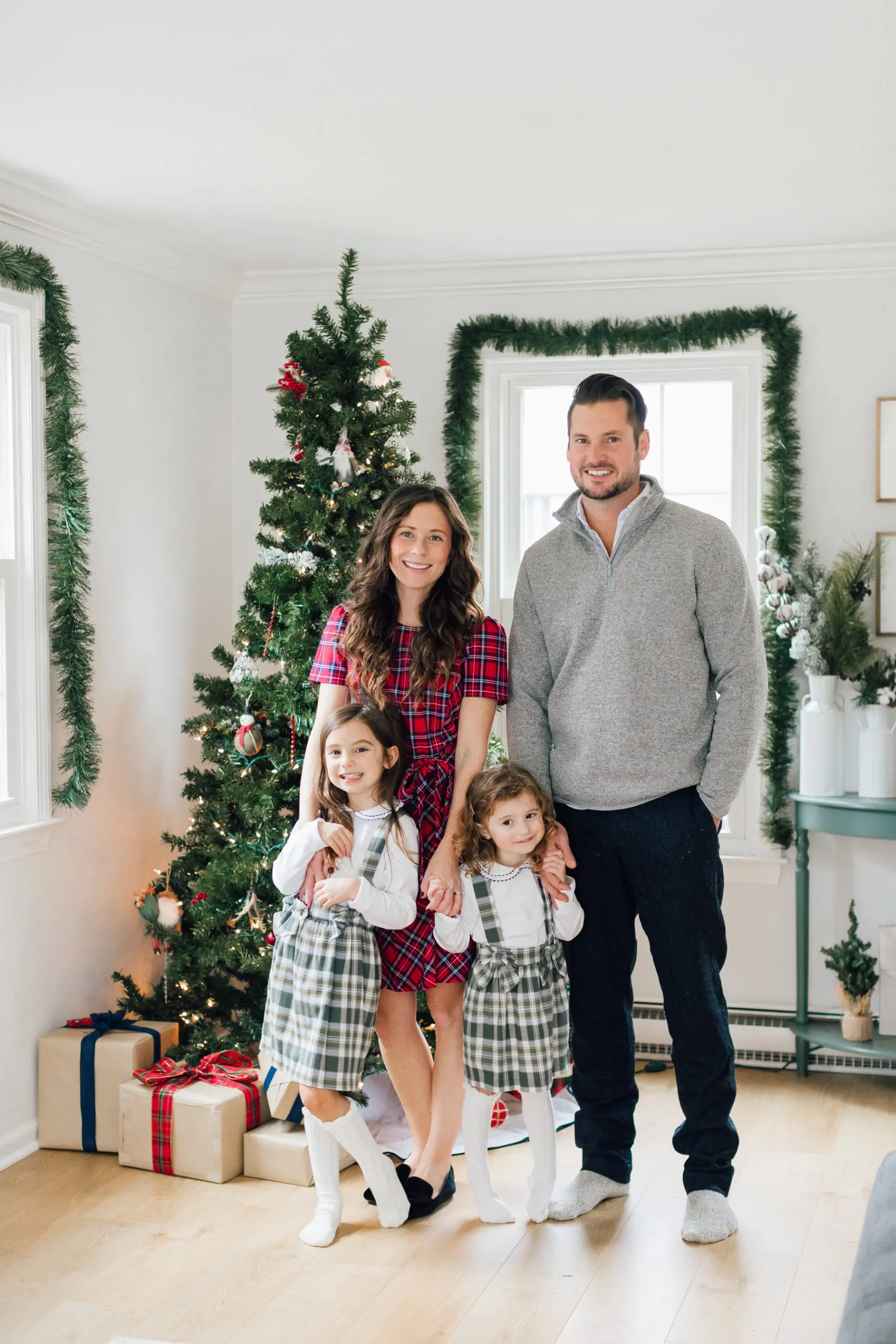christmas family photoshoot outfits