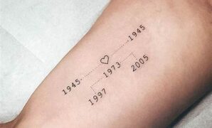 Tattoo Ideas with Dates