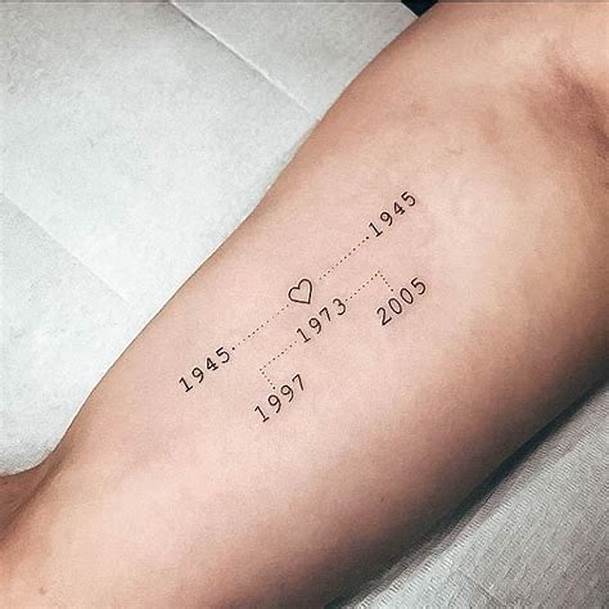Tattoo Ideas with Dates
