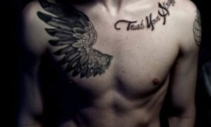 chest tattoo men ideas