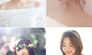 korean natural bride hairstyle