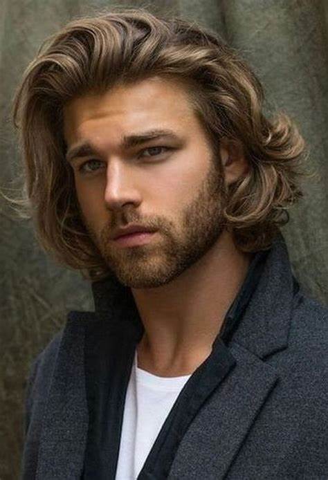 medium long hairstyle for mens